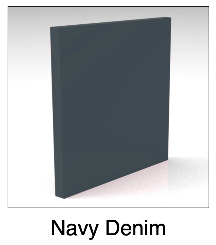 Navy Denim Acrylic